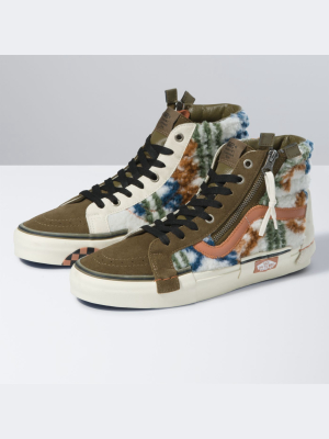 Mixed Textile Sk8-hi Reissue Cap