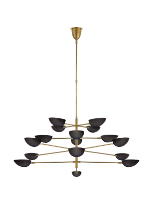 Graphic Grande Four-tier Chandelier In Various Designs