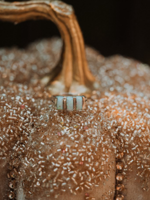 Donny Ring | White Opal