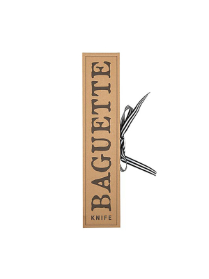 Baguette Knife Cardboard Book Set