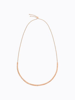 Tune Rose Gold Crystal Necklace