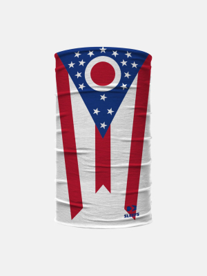 Ohio State Flag Neck Gaiter