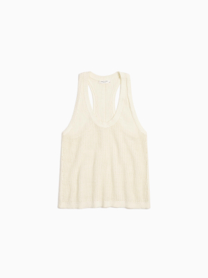 Jacy Cotton Scoop Neck Tank