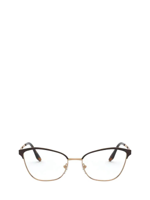 Prada Eyewear Half-rim Frames Glasses