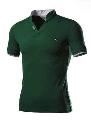 Pologize™ Logo V-neck Polo Shirt