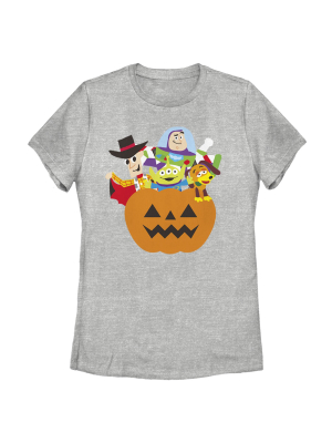 Women's Toy Story Halloween Toy Treats T-shirt