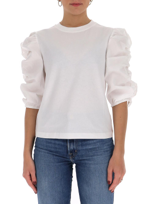 See By Chloé Ruffled Sleeve Top