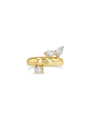 Demi Demi Plus Oval, Marquise, Pear Ring