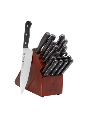 Henckels International Solution 18-pc Knife Block Set