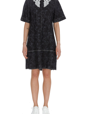 Chloé Lace Insert Floral Dress