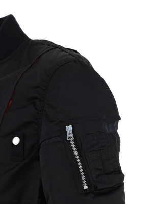 Sacai Zip-up Bomber Jacket