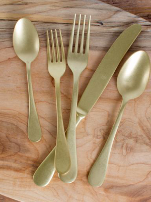 Vintage Oro Flatware Set