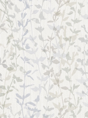 Thea Floral Trail Wallpaper In Grey From The Scott Living Collection By Brewster Home Fashions