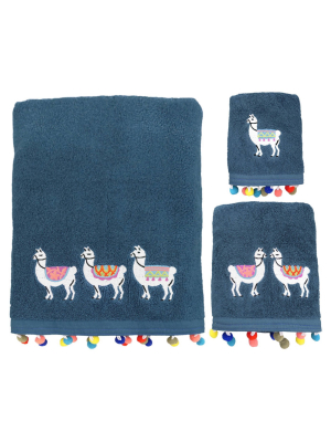 3pc Llamas Bath Towel Sets - Allure Home Creation