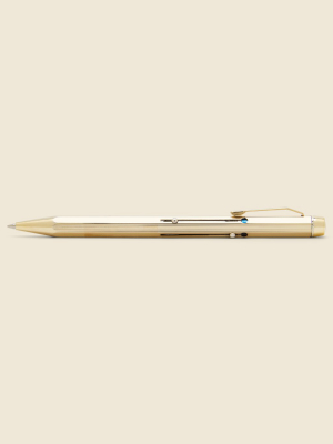 Gold 4-color Ballpoint Pen