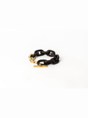 Toggle Chain Bracelet (small Links, Ku+ag)