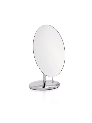 Oblique Pedestal Mirror