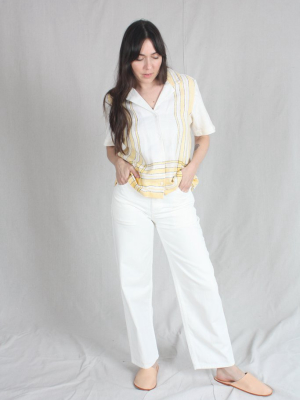 Relaxed Jeans White