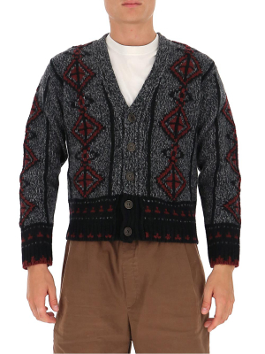 Etro Button-up Knitted Cardigan