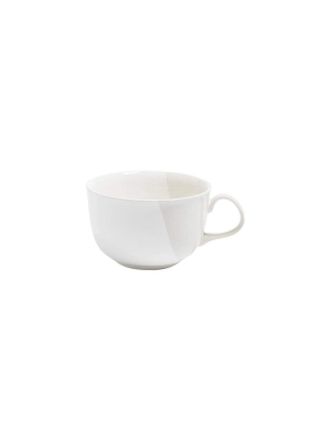 Dip Creamware Cappuccino Cup