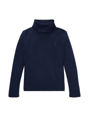 Cotton-modal Turtleneck