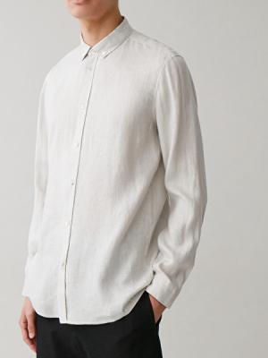 Button-down Hemp Shirt