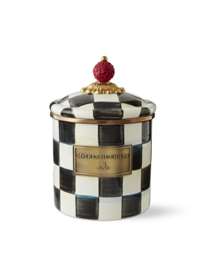 Mackenzie-childs Courtly Check Canister