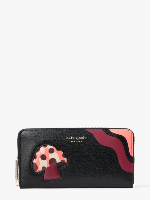 Enchanted Forest Zip-around Continental Wallet