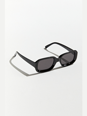 Salmon Rounded Rectangle Sunglasses