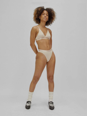 Bamboo Rib Briefs Shifting Sand