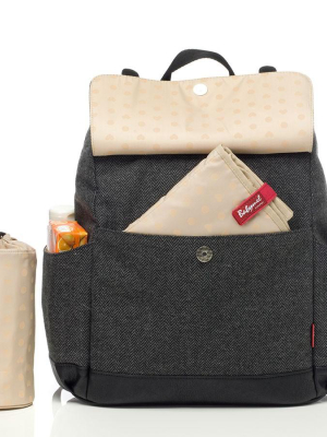 Babymel Robyn Convertible Backpack - Tweed