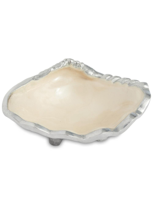 Julia Knight Tahitian Clam 5" Petite Bowl In Snow