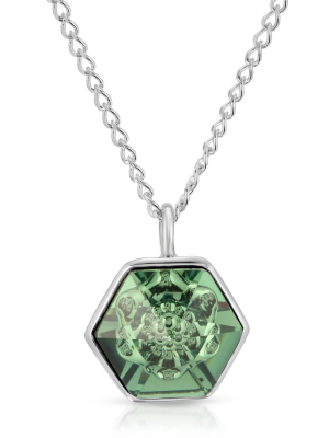 Erenite Hexagon Pendant (14 Mm)