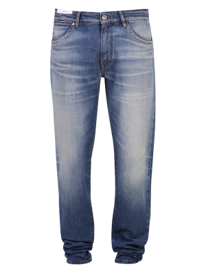 Pt01 Faded Slim Fit Jeans