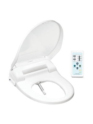 Sb-100r Electric Bidet Toilet Seat For Elongated Toilets White - Smartbidet