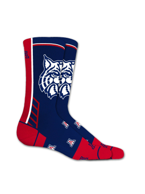 Ncaa Arizona Wildcats Tailgate Crew Socks 10-13