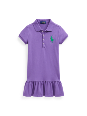 Big Pony Mesh Polo Dress