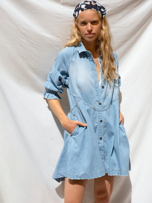 Hannah Denim Mini Dress