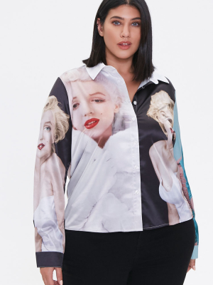 Plus Size Marilyn Monroe Shirt