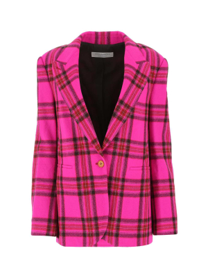 Philosophy Di Lorenzo Serafini Plaid Single-breasted Blazer