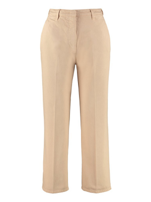 Prada Cropped Wide-leg Trousers