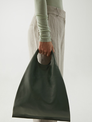 Leather Deconstructed Shopper Bag