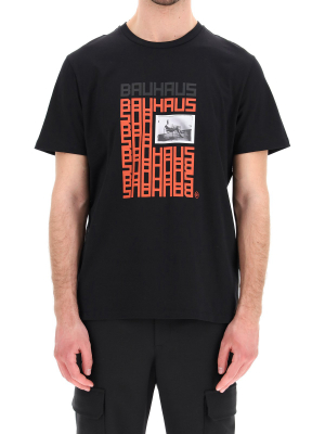 Neil Barrett Bauhaus Text Print T-shirt