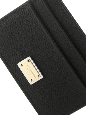 Dolce & Gabbana Logo Plaque Cardholder