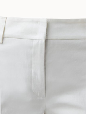 Cotton Poplin Stretch Pant