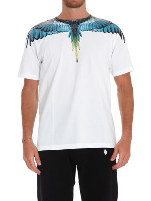 Marcelo Burlon County Of Milan Wings Print T-shirt