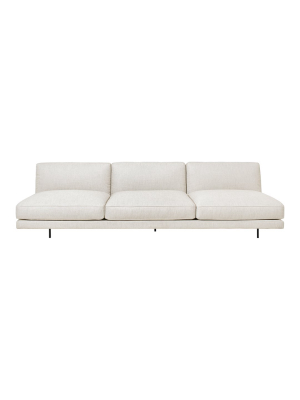 Flaneur 3-seater Sofa W/o Armrests