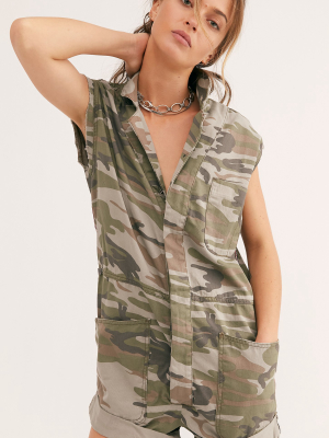 Safari Bandit Romper