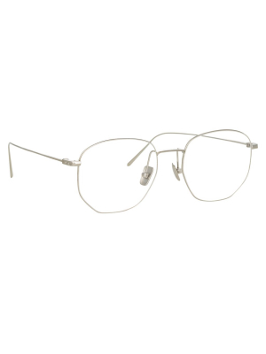 Rohe Angular Optical A Frame In White Gold