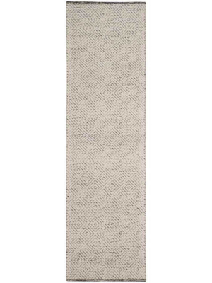 Natura Ivory/light Gray Runner Rug